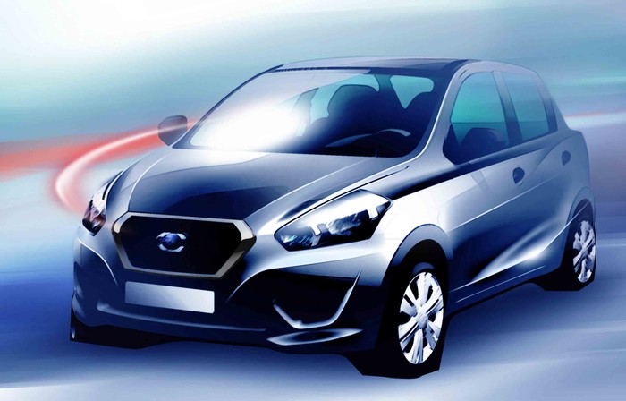 Nissan teases first Datsun model ahead of July debut