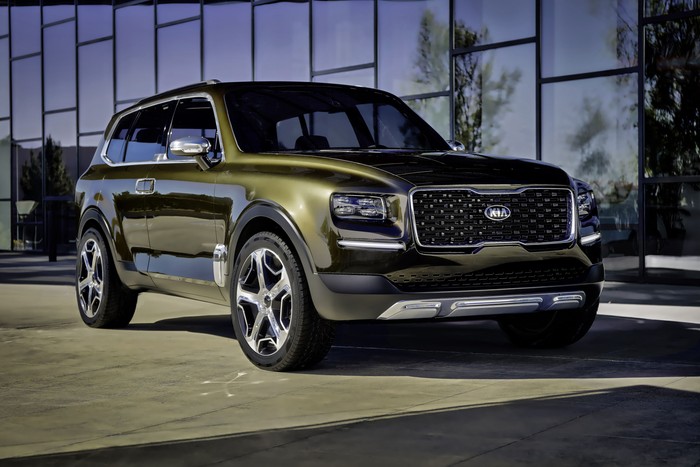 Production Kia Telluride to retain bold styling from concept?