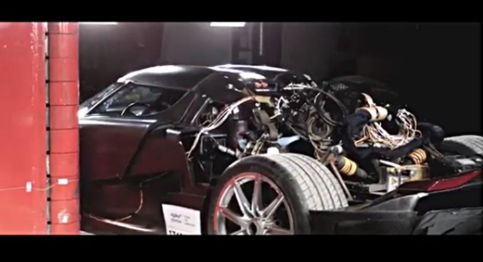 Koenigsegg shows crash tests, hammer abuse [Video]