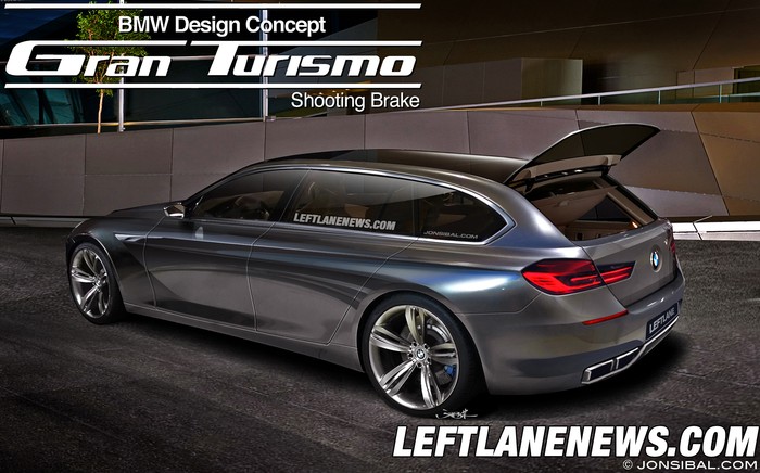 Illustrated: BMW 6-Series Gran Turismo Shooting Brake