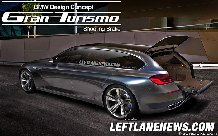 Illustrated: BMW 6-Series Gran Turismo Shooting Brake