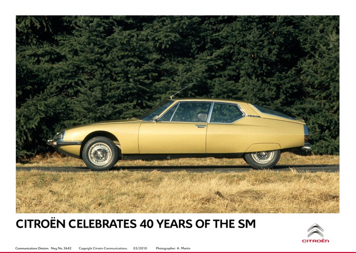 Maserati-powered Citroen SM celebrates 40 years