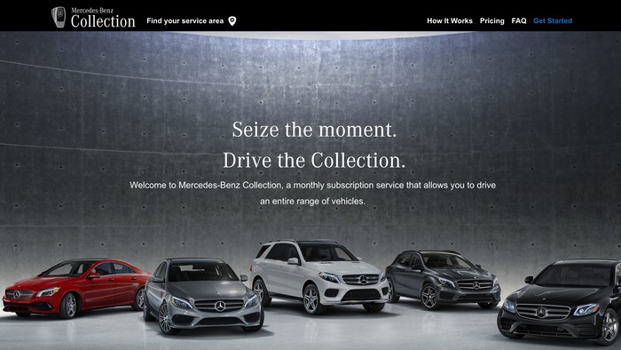 Mercedes-Benz launches subscription vehicle service