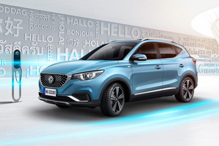 MG introduces electric crossover