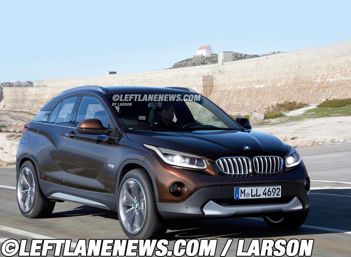 Illustrated: BMW's upcoming lifestyle-oriented sub-X1 crossover! 