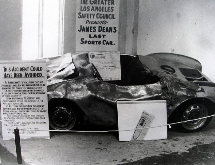 James Dean's Porsche 550 Spyder found after 55 years?