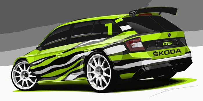 VW-owned Skoda introduces Fabia Combi R5 concept