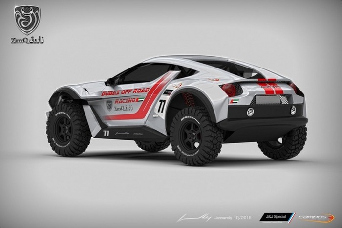 UAE-based Zarooq Motors shows 500-hp off-road coupe