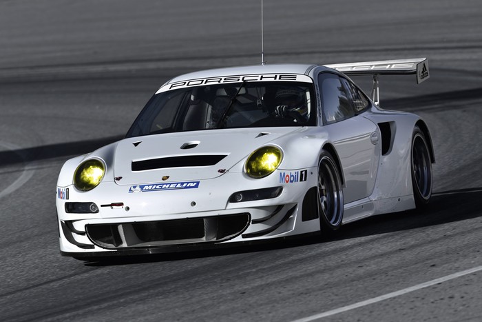 Porsche unveils new 2012 911 GT3 RSR racecar