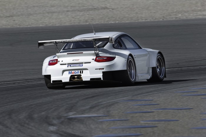 Porsche unveils new 2012 911 GT3 RSR racecar