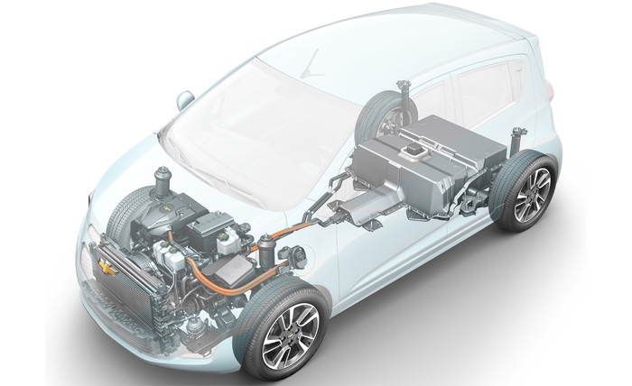 Chevrolet explains the Spark's electric motor interworkings [Video]