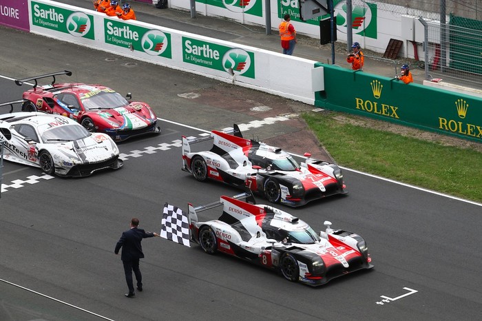 Toyota wins the 2018 24 Hours of Le Mans
