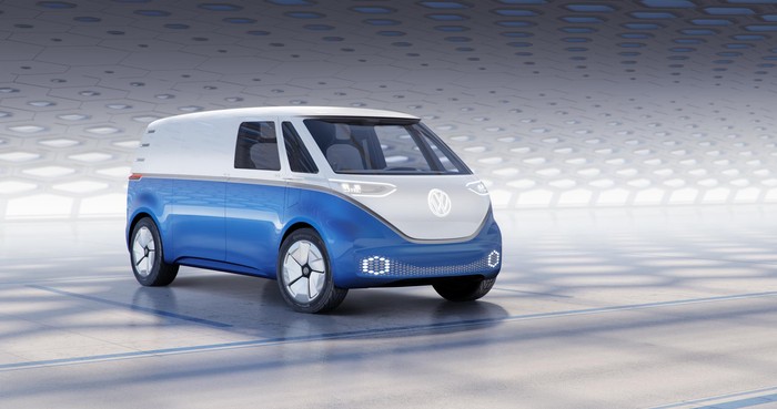 Volkswagen shows ID Buzz Cargo with 342-mile range