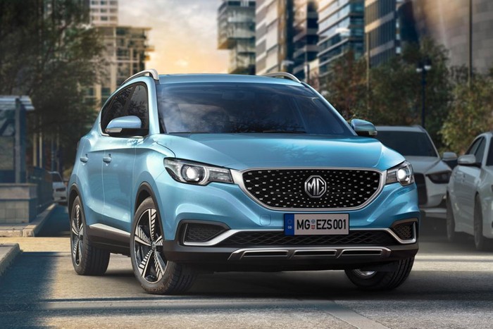 MG introduces electric crossover