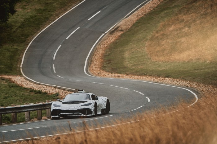 Mercedes-AMG shows Project One prototype testing