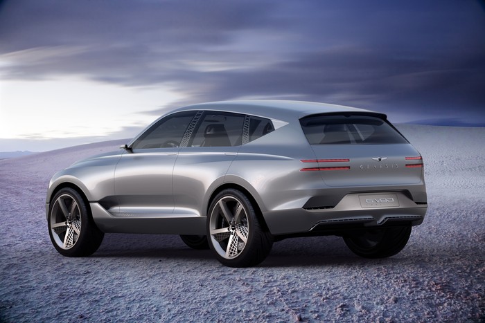 New York LIVE: Genesis GV80 fuel cell SUV concept