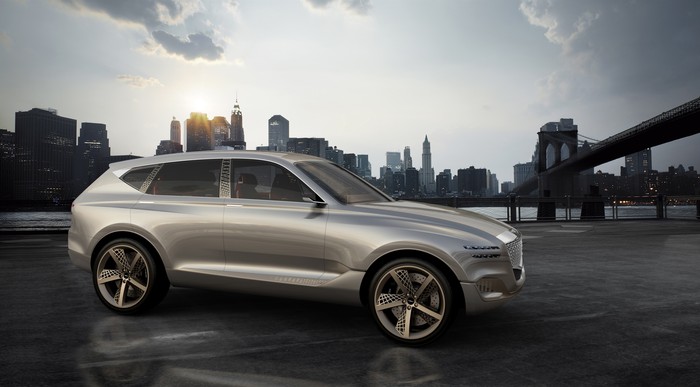 New York LIVE: Genesis GV80 fuel cell SUV concept