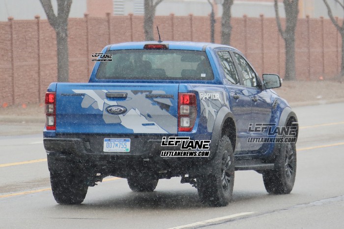 Spotted: Ford teases Ranger Raptor on the streets of Dearborn