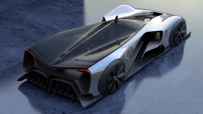 Holden shows electric race car concept