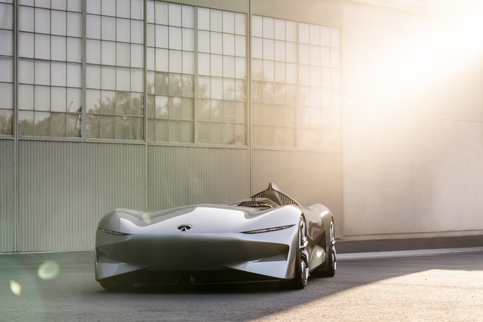 Infiniti reveals Prototype 10 electric speedster