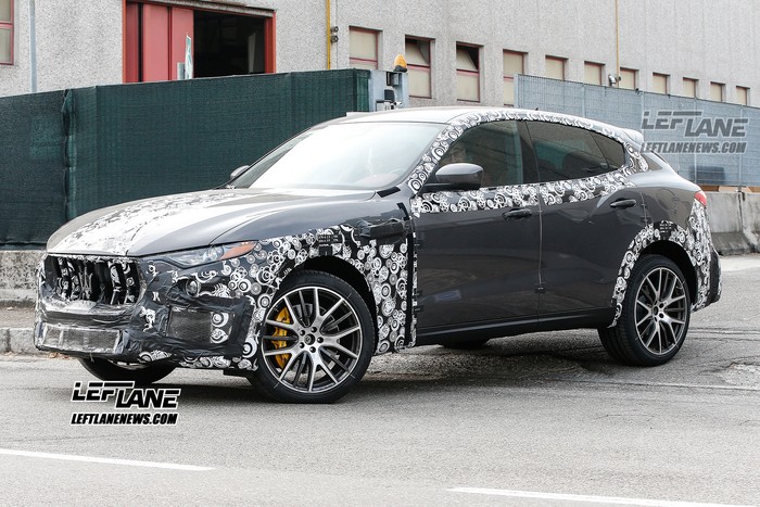 Spied: Maserati Levante GTS