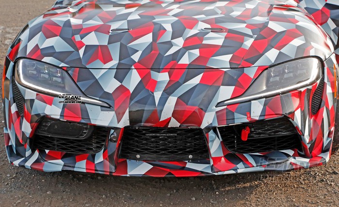 Spied: 2019 Toyota Supra caught up close