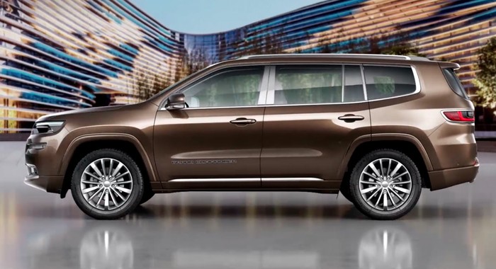 Jeep reveals Grand Commander in China