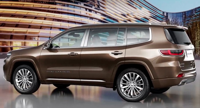 Jeep reveals Grand Commander in China