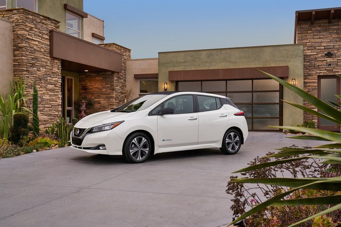 Redesigned Nissan Leaf gets 150-mile range, lower price