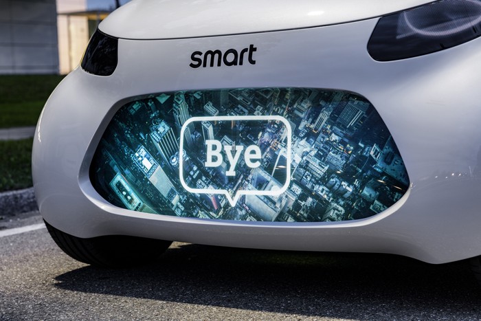 Smart reveals Vision EQ Fortwo autonomous concept