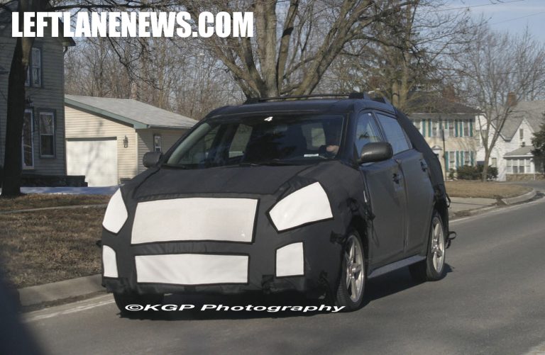 Redesigned Pontiac Vibe in the works
