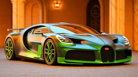 Illustration of the Bugatti Brouillard, a bespoke hypercar blending exceptional design with unparalleled performance.