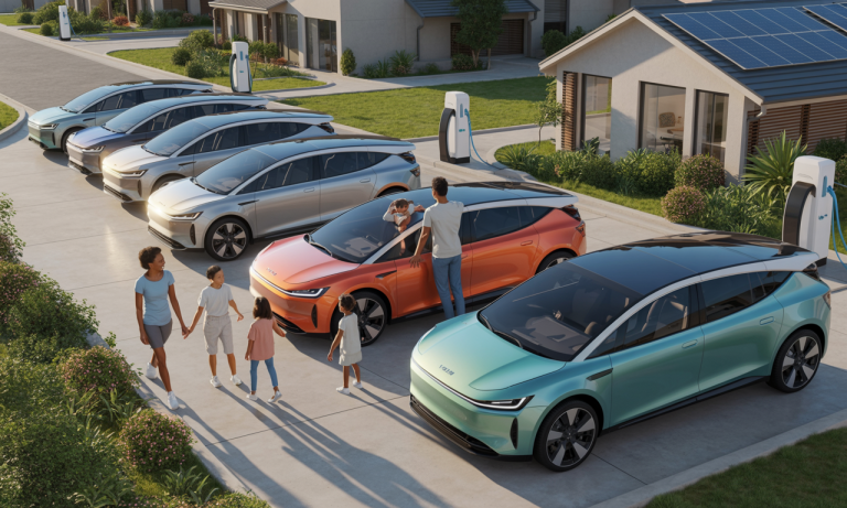 Best electric cars for families in 2025