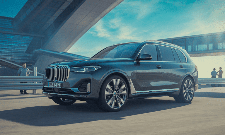 Catch a Glimpse: The New BMW X7 Undergoing Tests in Germany