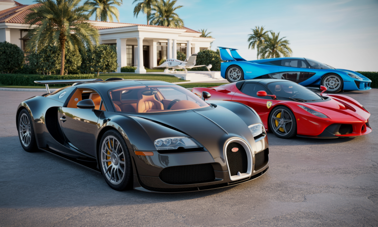 Celebrity-owned supercars and their stories