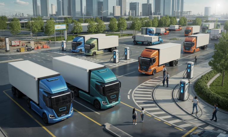 Electric trucks in 2025: benefits, challenges, and top models