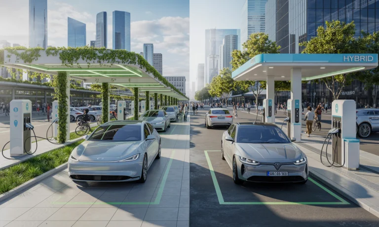explore the differences between electric and hybrid cars, including their benefits, costs, and key features. find out which option best fits your lifestyle and driving needs.