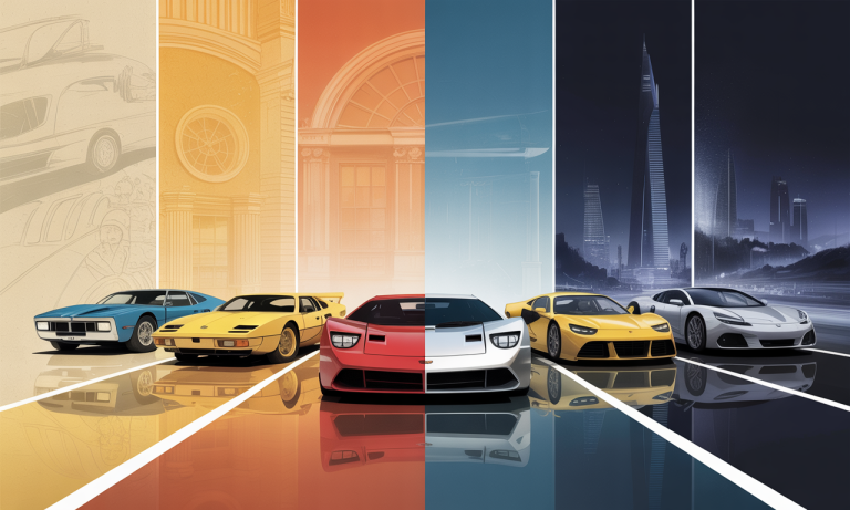 The evolution of supercar design: Past to present