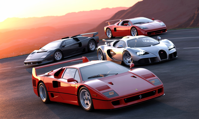 The most iconic supercars of all time
