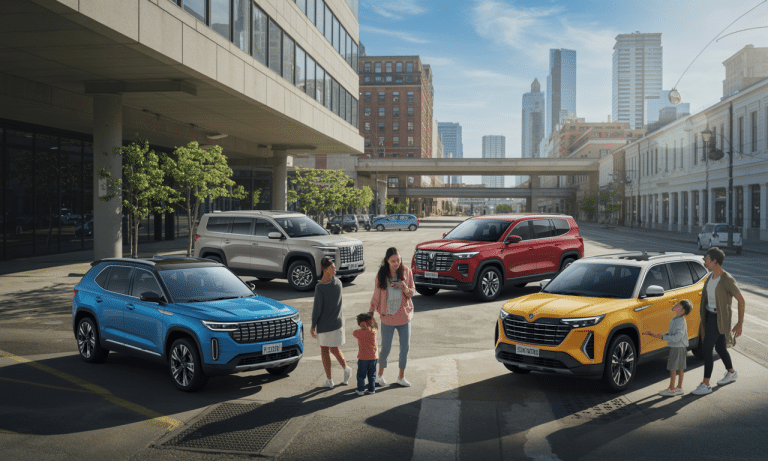 Top 5 family-friendly SUVs for urban driving