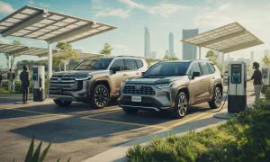 discover how toyota is revolutionizing the road with the introduction of all-new electric land cruiser and rav4 models. explore their innovative features, eco-friendly performance, and what makes these evs the future of driving.