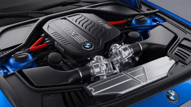 “BMW’s Secret 386-Horsepower Engine Destroys Everything”: German Engineers Reveal Hybrid Technology Making Gas Cars Worthless Illustration of the new BMW B58 engine showcasing its power and efficiency enhancements.