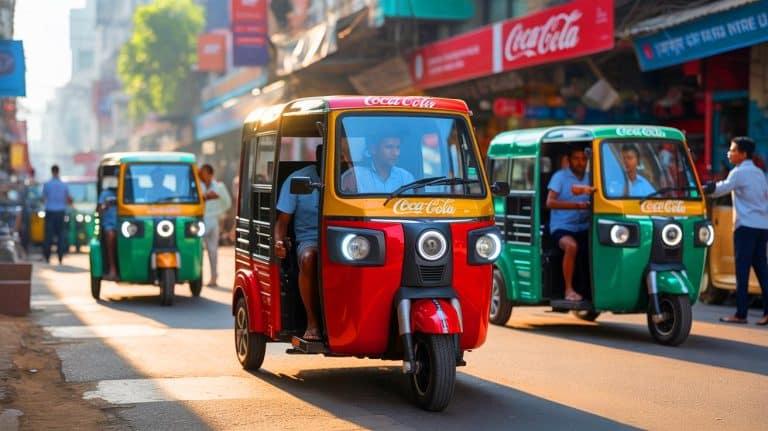 “Coca-Cola Ditched Gas Forever”: Company Deploys 5,000 Electric Rickshaws While Your Delivery Trucks Become Obsolete Overnight