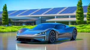 Illustration of Dreame's Ambitious Entry into the Luxury Electric Vehicle Market.