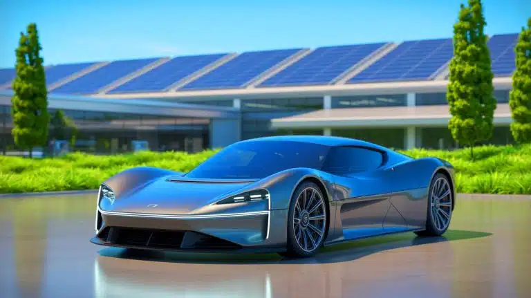 Illustration of Dreame's Ambitious Entry into the Luxury Electric Vehicle Market.