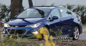 Spied: 2016 Chevrolet Cruze