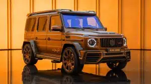 Illustration of the Mansory P820 Linea D'Arabo G-Wagen showcasing its unique luxury design.