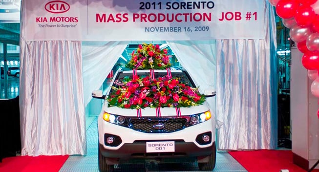 Kia builds 300,000th vehicle in U.S.