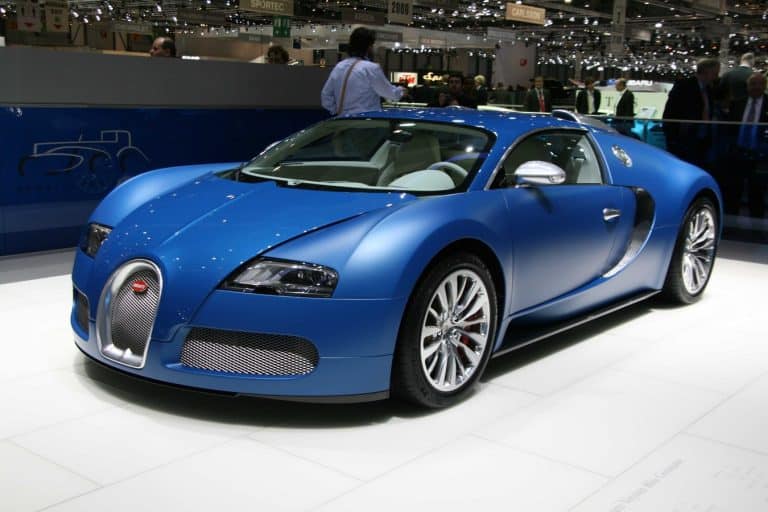 Bugatti Veyron Bleu Centenaire unveiled