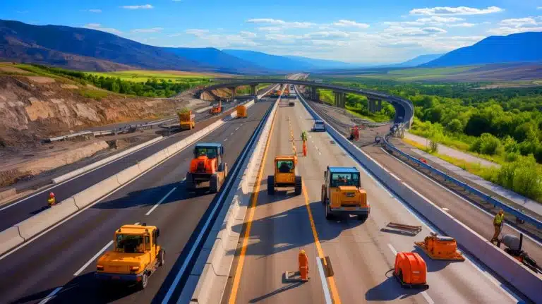 Illustration of the transformative road safety measures being implemented on Utah's US-6 highway.